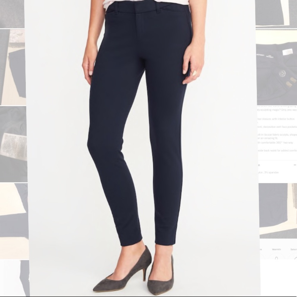 MidRise Built-In Sculpt PonteKnit Pixie Ankle Pant